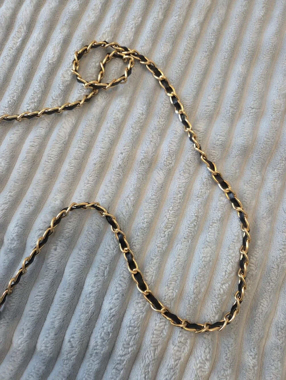 Quilted Brown Crossbody Phone Case with Gold Chain